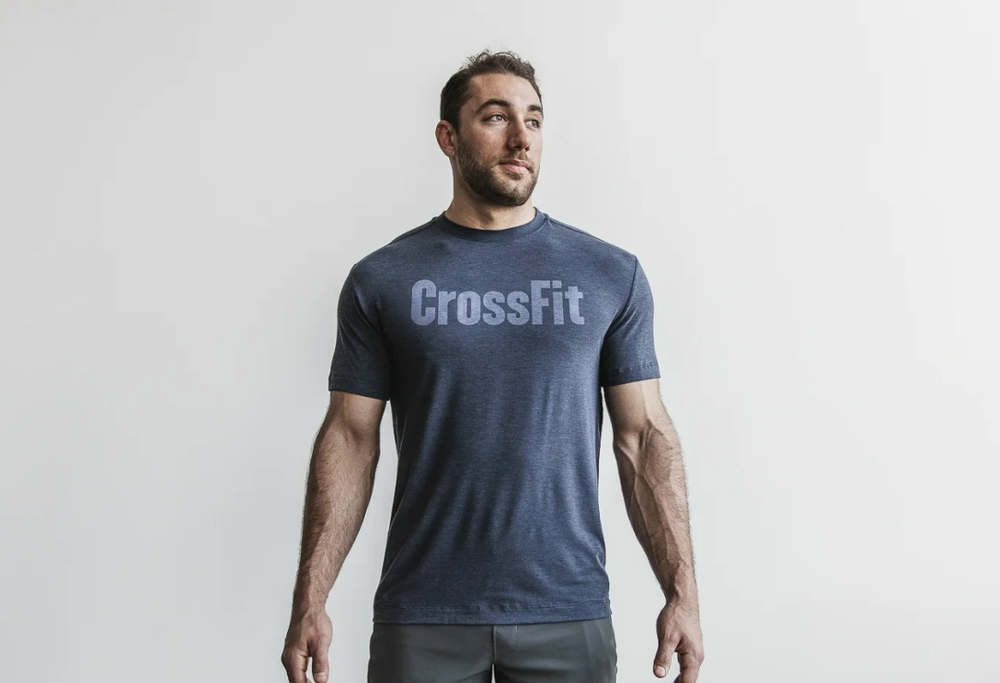 Футболка NOBULL CROSSFIT темно-синяя