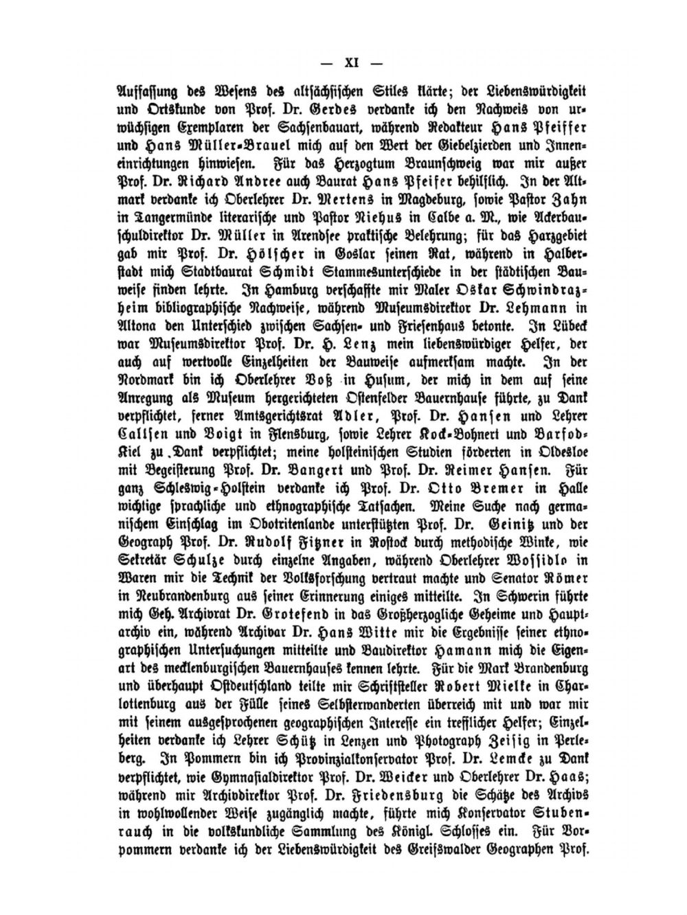Das Altsächsische Bauernhaus in Seiner Geographischen Verbreitung | Willi Pessler