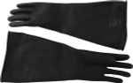 Резиновые перчатки Thick Industrial Rubber Gloves 9 (Цвет: черный)