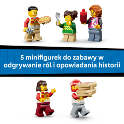 Конструктор LEGO City 60496 Доставка пиццы с транспортными средствами — фото 7