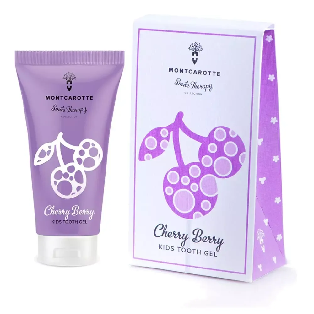 Montcarotte Kids Tooth Gel Cherry Berry детский зубной гель &quot;Ягодка вишни&quot;