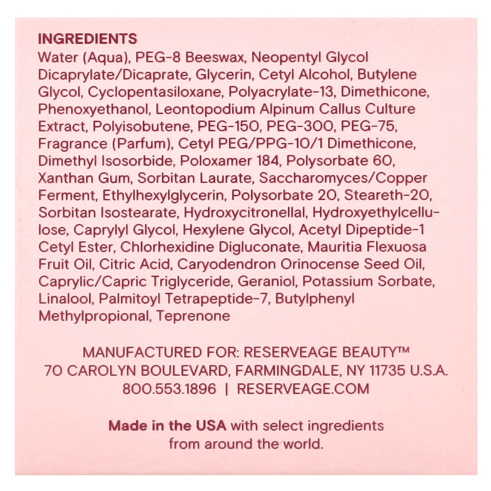 Reserveage Beauty, Укрепляющий крем для шеи, 50 мл (1,7 унции)