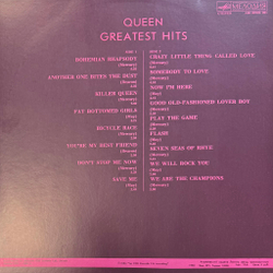 Виниловая пластинка Queen ‎– Greatest Hits (Россия 1991г.) LP