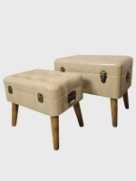 Пуфики с ящиком 2 шт