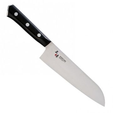 Нож кухонный Zanmai Modern Molybdenum Santoku 180 мм. HBB-6003M