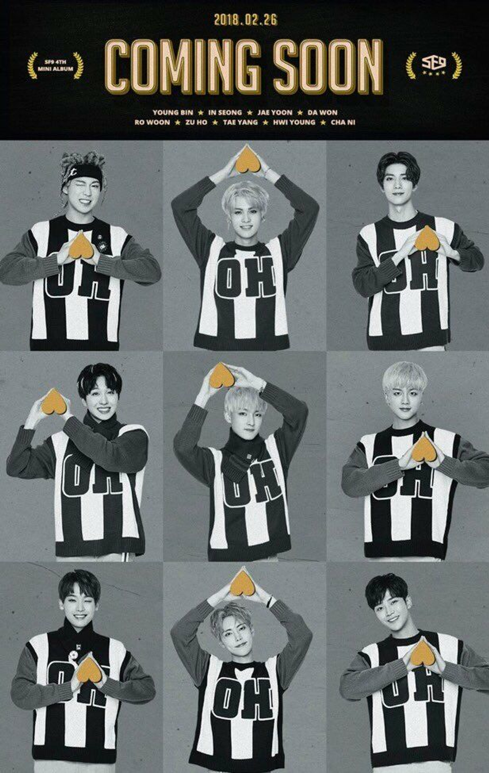 Альбом SF9 - Mamma Mia! 4th Mini Album
