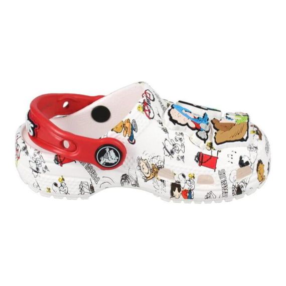 Crocs Classic Clog 'White Red'