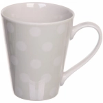 Кружка керамическая 380мл «Горох» перламутр