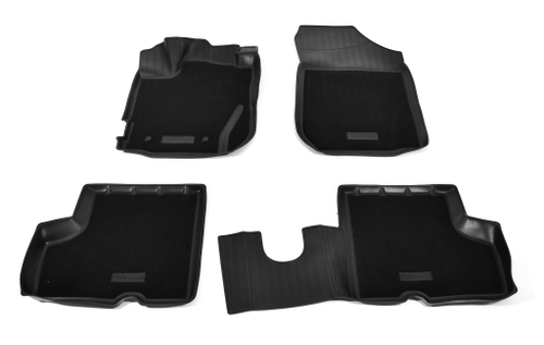 Ковры в салон Norplast/Unidec для Renault Kaptur (2016-)Полиуретан,Черный, арт.NPA11-C69-240-CM