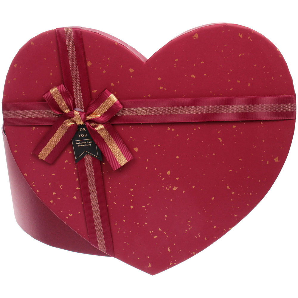 Коробка подарочная «Приятный сюрприз» 31*28*13,5 см, красный