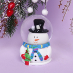 Сувенир Снежный шар «Новогодние друзья» 9,8*6,5 см, микс