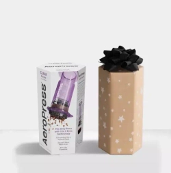 AeroPress Clear Purple, аэропресс для кофе, фиолетовый