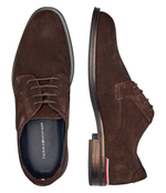 Кожаные дерби Tommy Hilfiger - коричневый(FM0FM04868)