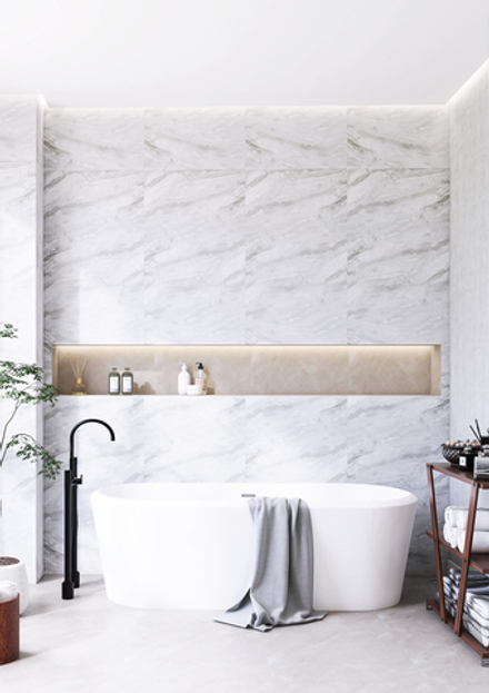 Листовая панель ПВХ "Гибкий мрамор" DESIGN MODERN, Романо (матовый)