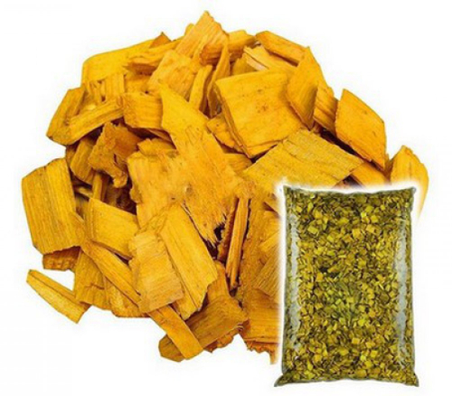 Щепа декоративная желтая