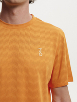 ОДЕЖДА ДЛЯ ТЕННИСА Мужская, Футболка SEVENSIX 7/6 LODDY T-SHIRT 2.0 BRIGHT ORANGE .