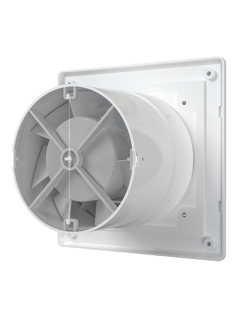 Вентилятор накладной B D100 сетка обр.клапан AURAMAX