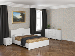 Спальня Италия-5 белое дерево