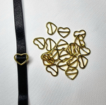 Регулятор сердечко золото 10 мм