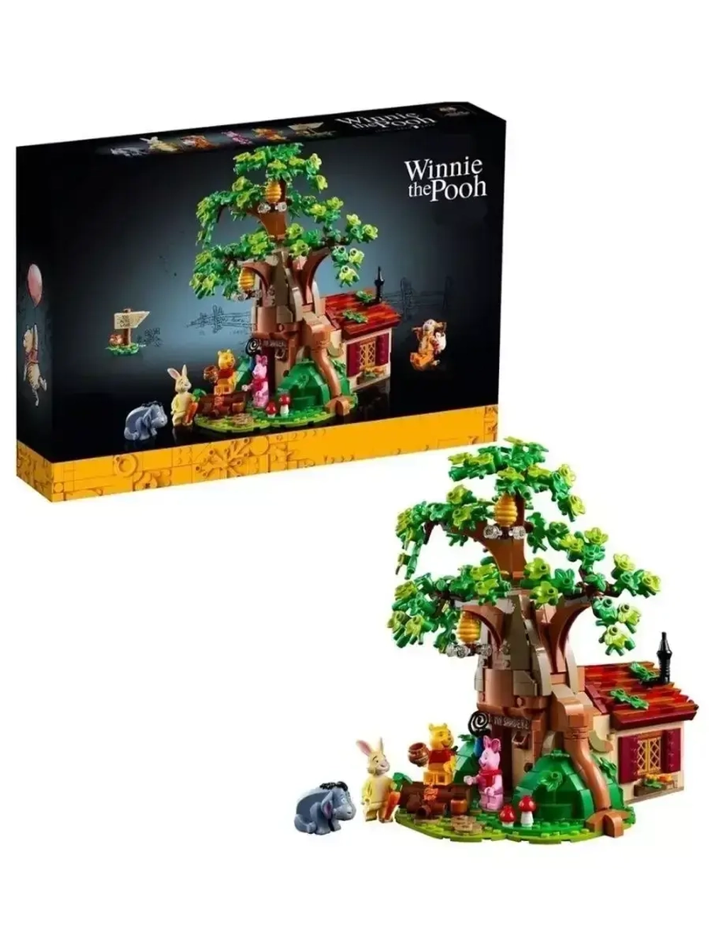 Конструктор Winnie домик Винни Пуха 1265 деталей 8338