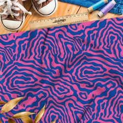 Ткань премиум таффета красочный лабиринт