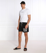 шорты для плавания Calvin Klein Swimwear - черный(KM0KM00739)