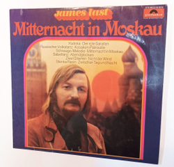 Винтажная виниловая пластинка LP James Last Mitternacht In Moskau (Germany 1972)