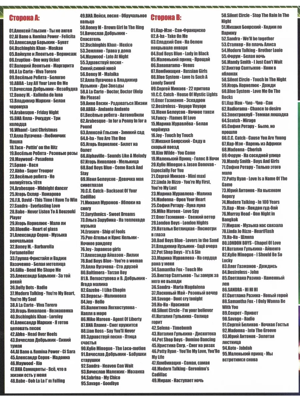 Авторадио 80-х в эфире, Спецвыпуск 50 на 50 (КЛИПЫ на DVD)