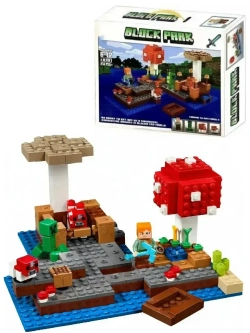 Конструктор Майнкрафт Грибной остров