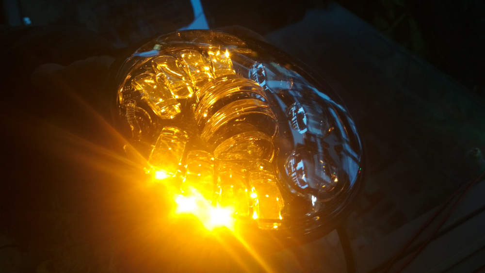Светодиодная LED фара 5,75 дюймов, 50W, 146 мм, ВАЗ 2106, для мотоциклов (1 шт.)