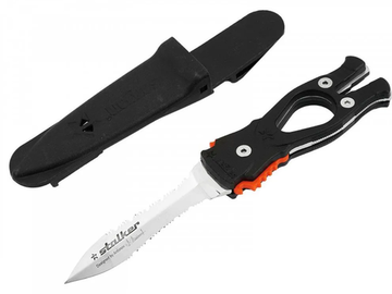 Нож SARGAN Сталкер-стропорез ZR1 - зеркальная полировка