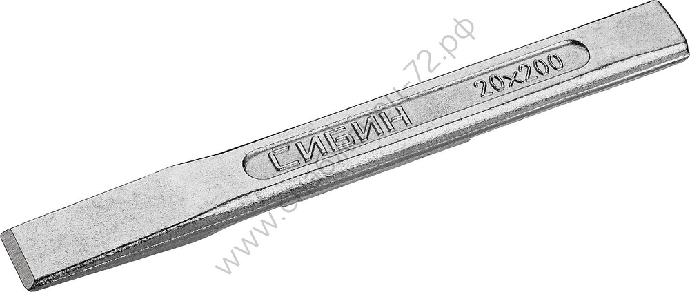 СИБИН 20х200 мм, Слесарное зубило по металлу (21065-200)