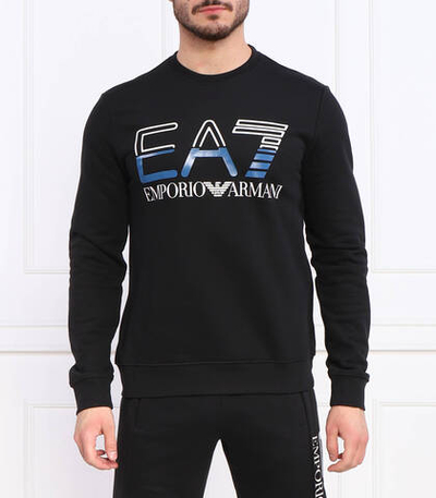 Худи EA7 - черный(3RPM12 PJLSZ)