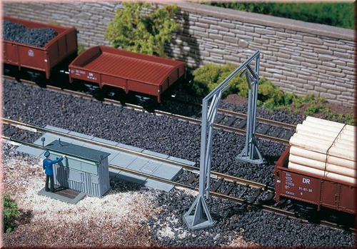 Путевые весы с габаритными воротами, (TT)