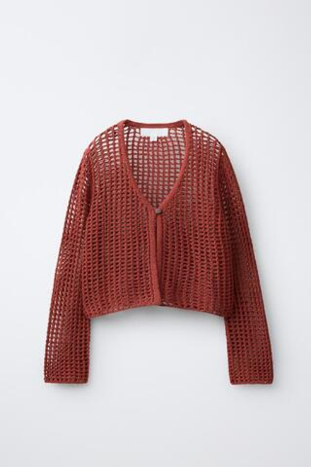 ZARA КАРДИГАН, МЕДНЫЙ