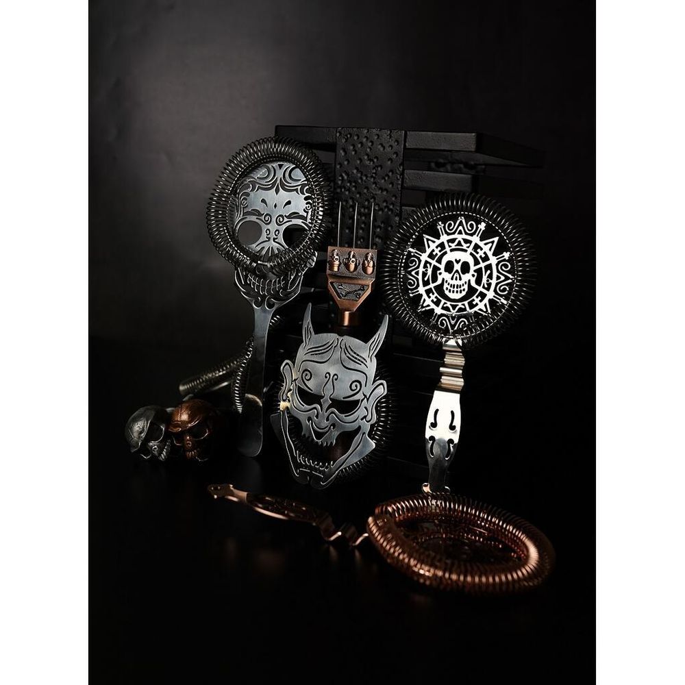 Стрейнер барный нерж. d 10 см Skull B'Guys P.L.- Barbossa