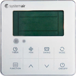 Сплит-система кондиционер канальный Systemair DUCT 24 EVO HP Q на 70 м²