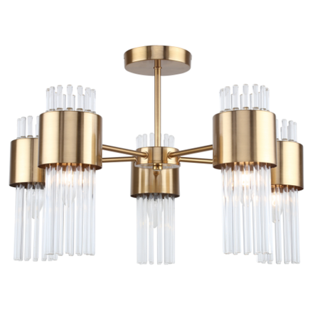 Люстра Rivoli   3149-305 5 х Е14 40 Вт модерн