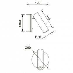 Бра Mantra Prea 8834