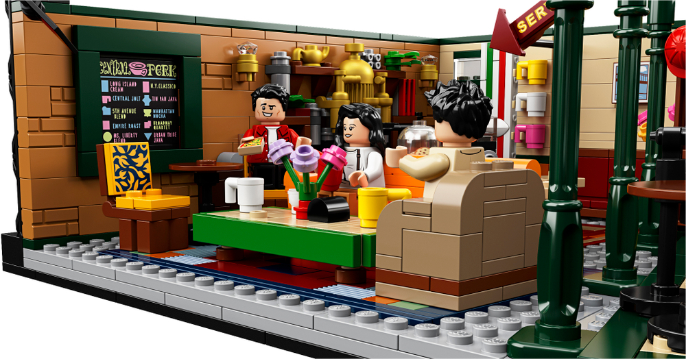 LEGO Ideas: Друзья: Центральная кофейня 21319 — Central Perk — Лего Идеи