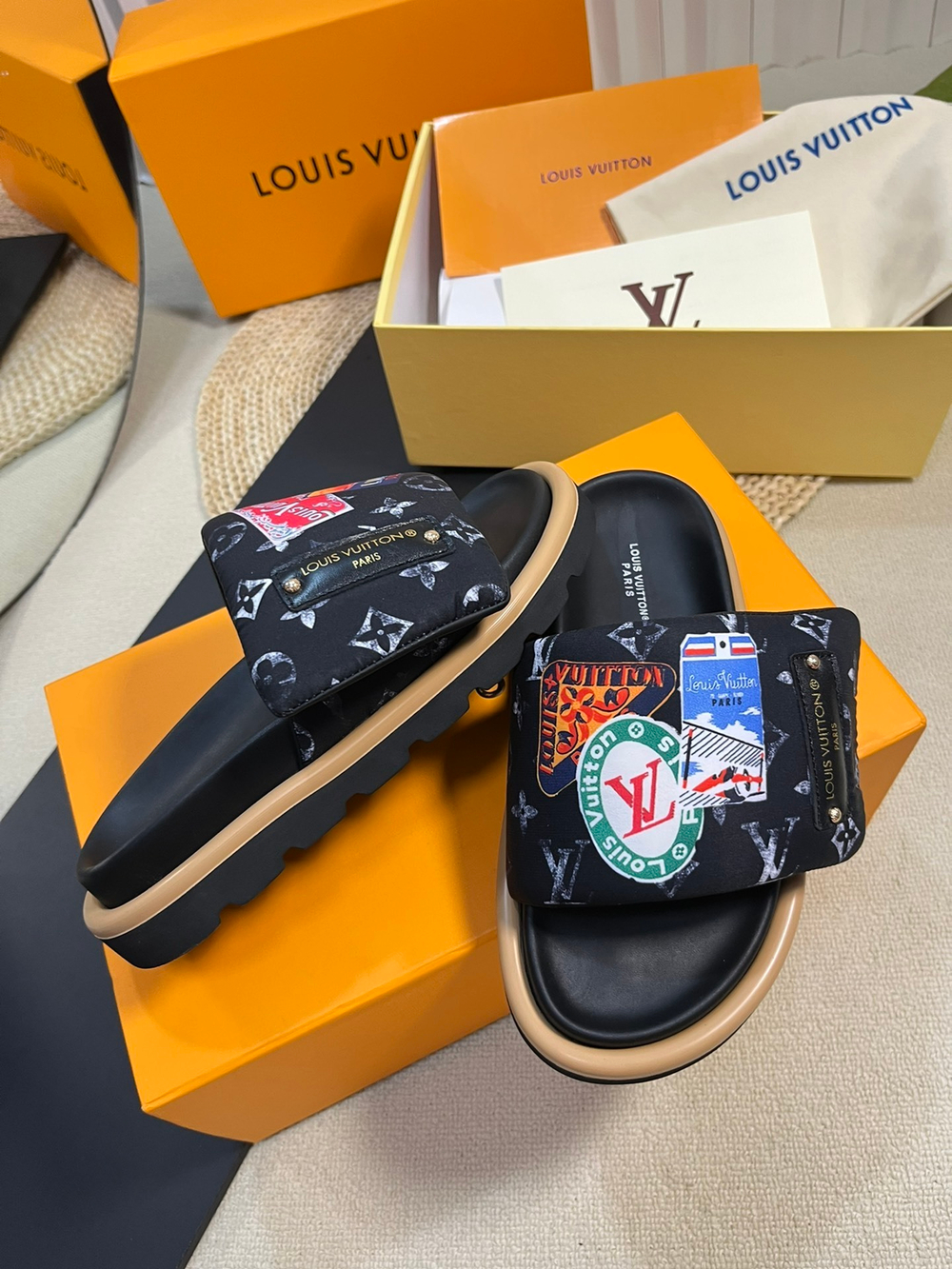 Louis Vuitton Pool Pillow Flat Comfort Mule