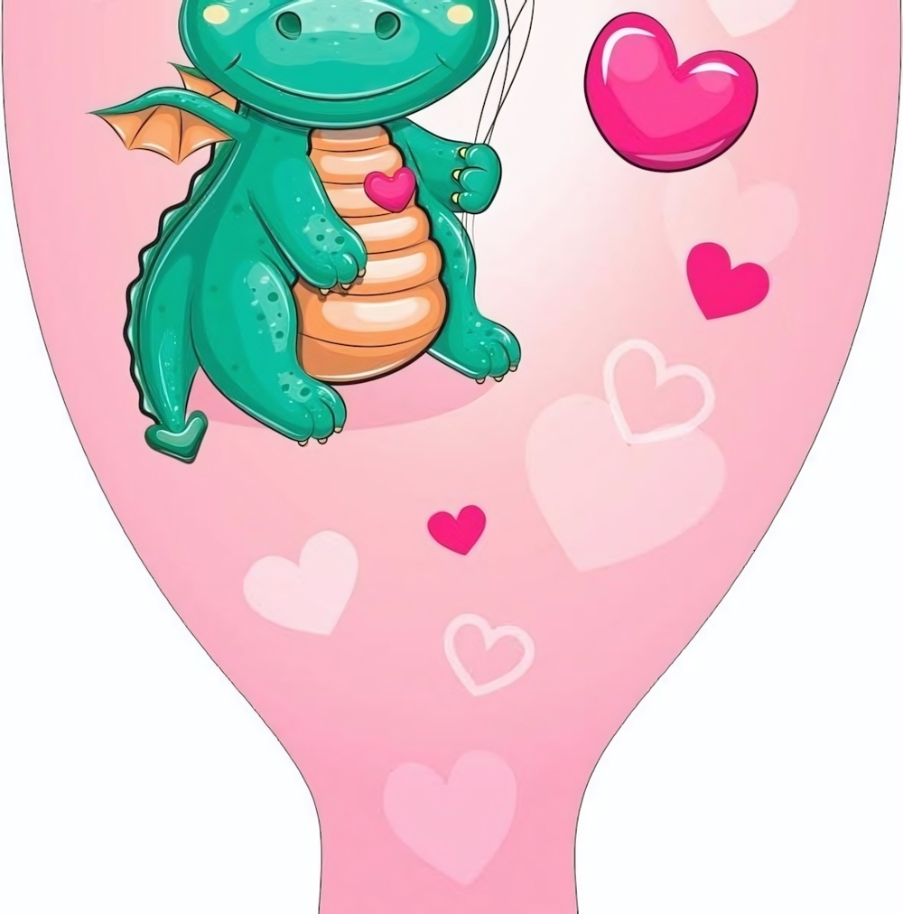 Расческа массажная «Малыш Дино», 7*22,5