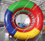 Аттракцион Водный роллер "Ватрушка" ПВХ, размер 2,2*2*2 м