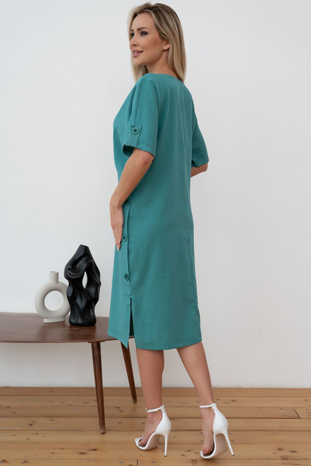 Платье Белана (полынь) Р11-1038/4 Nikol