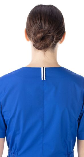 Блуза женская "Лэйн" (василек)