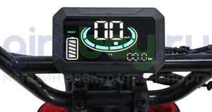Электромотоцикл IKINGI WISH 01 1500W (52V/30Ah) - Оранжевый фото №9