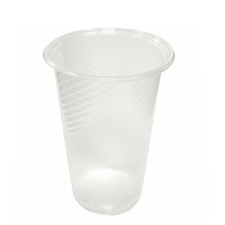 Стаканы пластиковые 200мл 2,3г ЭКО ПП Прозрачные (200/4000шт)