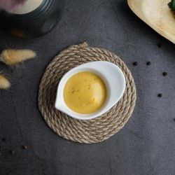 Соусник 25 мл 8,3*6,2 см h3,5 см Mini Mix с ручкой белый фарфор P.L. Proff Cuisine [6]