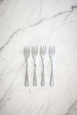 ZARA HOME НАБОР ВИЛОК ДЛЯ ЗАВТРАКА, СТАЛЬНОЙ