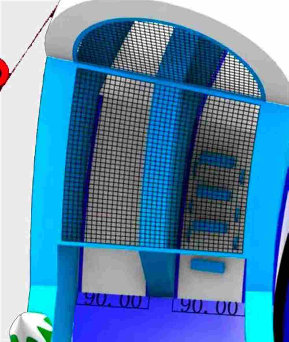 Наземный аквапарк «Морское царство» 21×20×6 м